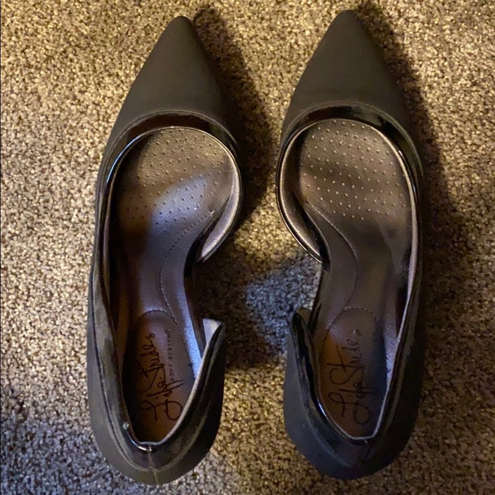 Black heels